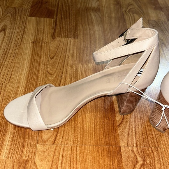 Able Elizabeth Heel Sand Napa Nude Sandals - Picture 7 of 11